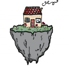 huis op de rots